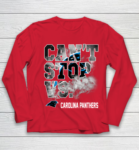 NFL Carolina Panthers Can't Stop Vs Youth Long Sleeve 8