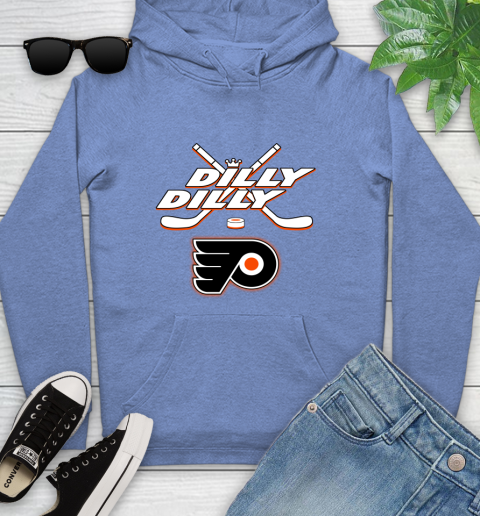 NHL Philadelphia Flyers Dilly Dilly Hockey Sports Youth Hoodie 12