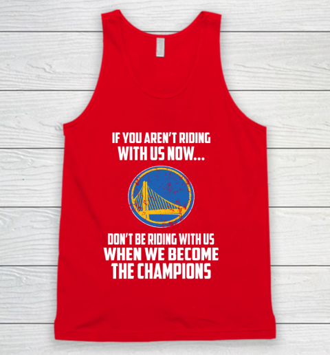 NBA Golden State Warriors Basketball We Become The Champions Tank Top 5