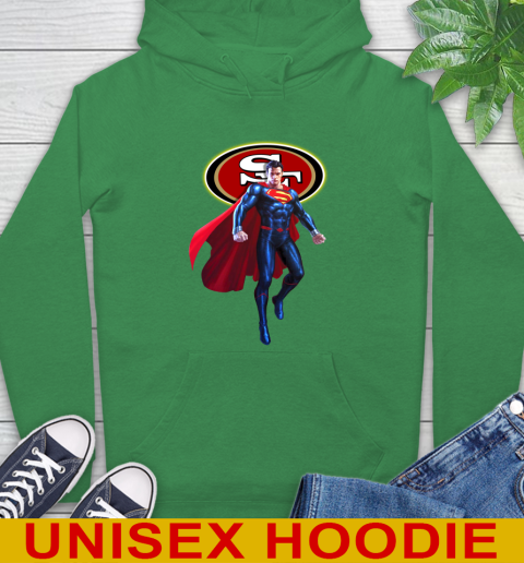 NFL Superman DC Sports Football San Francisco 49ers Hoodie 8
