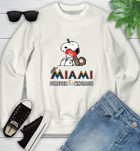 MLB The Peanuts Movie Snoopy Forever Win Or Lose Baseball Miami Marlins 115