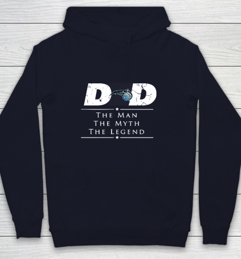 Orlando Magic NBA Basketball Dad The Man The Myth The Legend Youth Hoodie 2