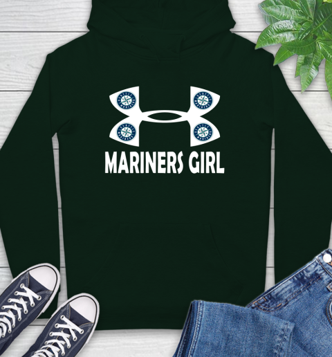 MLB Seattle Mariners Under Armour Baseball Sports Hoodie 12