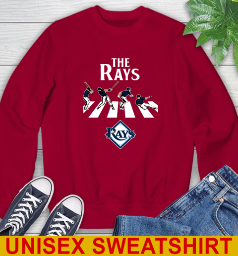 MLB Baseball Tampa Bay Rays The Beatles Rock Band Shirt Sweatshirt 9