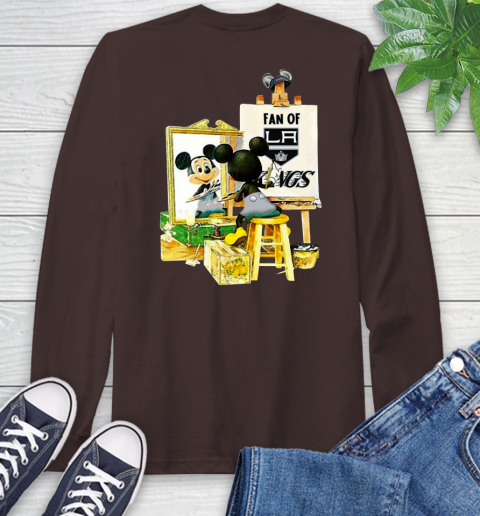 NHL Hockey Los Angeles Kings Mickey Drawing Shirt 61