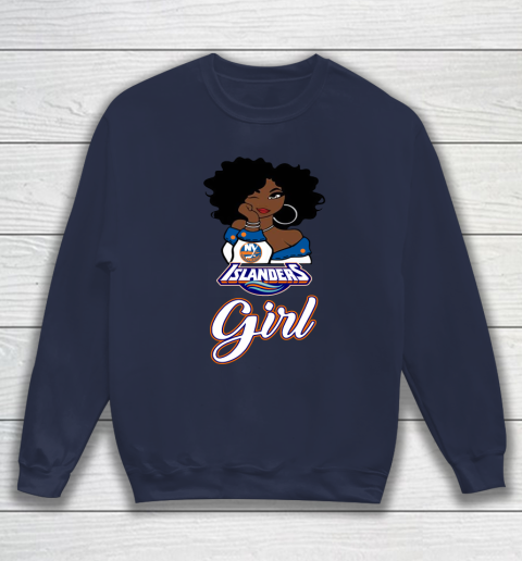 New York Islanders Girl NHL Sweatshirt 3