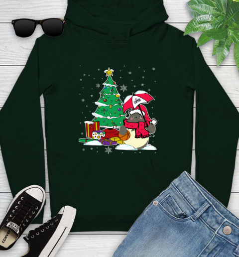 Los Angeles Lakers NBA Basketball Cute Tonari No Totoro Christmas Sports (2) Youth Hoodie 14