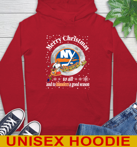 New York Islanders Merry Christmas To All And To Islanders A Good Season NHL Hockey Sports Hoodie 10