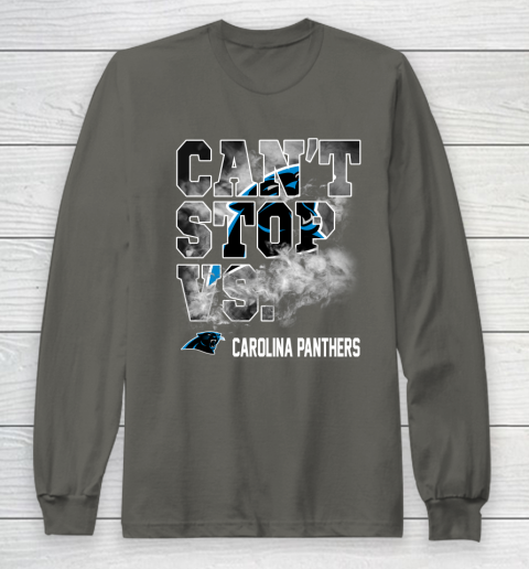 NFL Carolina Panthers Can't Stop Vs Long Sleeve T-Shirt 5