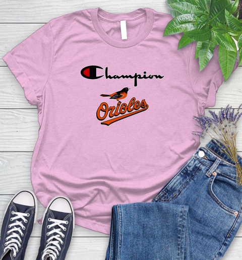 MLB Baseball Baltimore Orioles Champion Shirt Women's T-Shirt 8