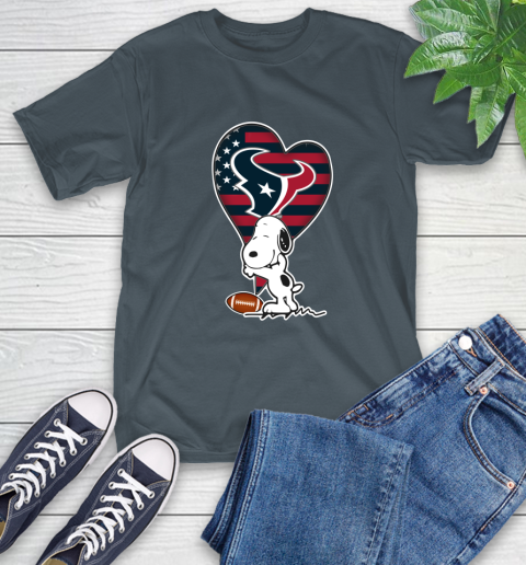 Houston Texans NFL Football The Peanuts Movie Adorable Snoopy T-Shirt 9