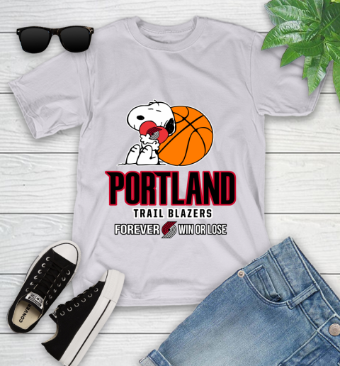 NBA The Peanuts Movie Snoopy Forever Win Or Lose Basketball Portland Trail Blazers_000 106