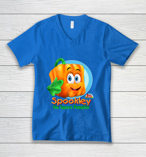 Spookley the Square Pumpkin Character V-Neck T-Shirt 6
