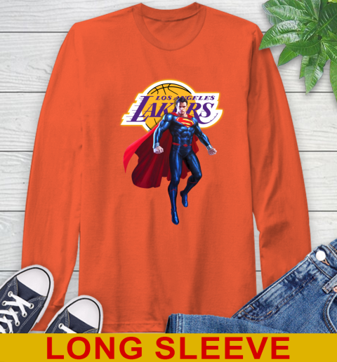 NBA Awesome Superman Basketball Sports Los Angeles Lakers 62