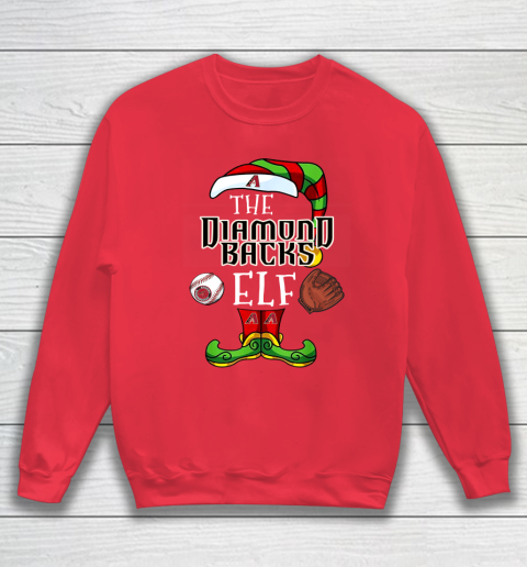 Arizona Diamondbacks Christmas ELF Funny MLB Sweatshirt 7