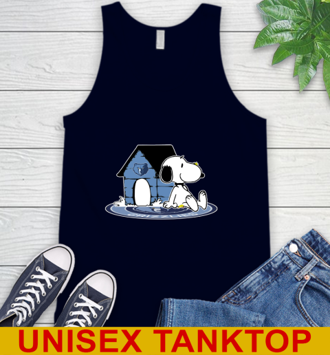 NBA Basketball Memphis Grizzlies Snoopy The Peanuts Movie Shirt Tank Top 3