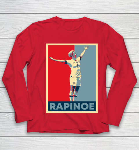 Megan Rapinoe Team USA Soccer Classic T Shirt Youth Long Sleeve 8