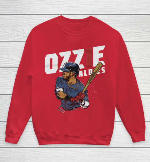 Ozzie Albies 1 Atlanta Brave Youth Sweatshirt 7