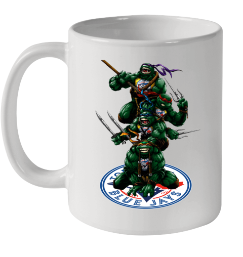 MLB Baseball Toronto Blue Jays Teenage Mutant Ninja Turtles Shirt Ceramic Mug 11oz