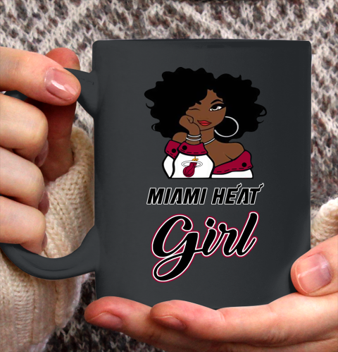Miami Heat Girl NBA Ceramic Mug 11oz 3