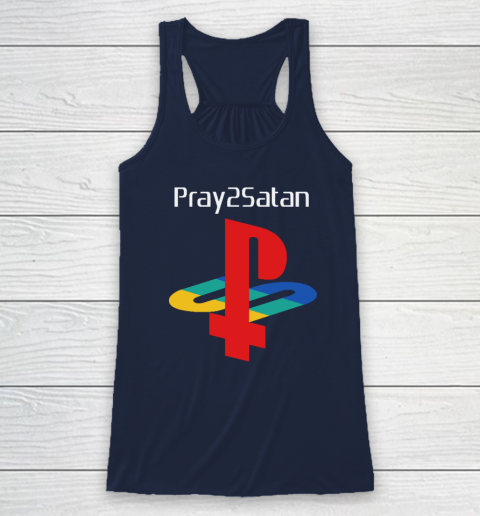 Pray2satan Racerback Tank 5