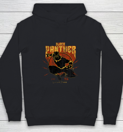 Marvel Black Panther Action Since 1966 Retro Vintage Youth Hoodie