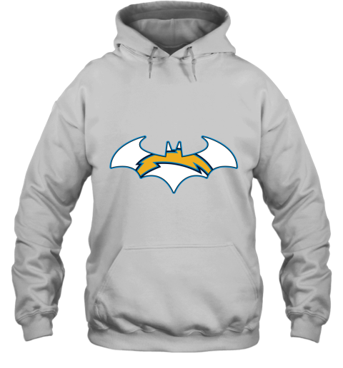 We Are The Los Angeles Chargers Batman NFL Mashup Hoodie