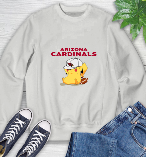 NFL Pikachu Football Sports Arizona Cardinals Sweatshirt 5