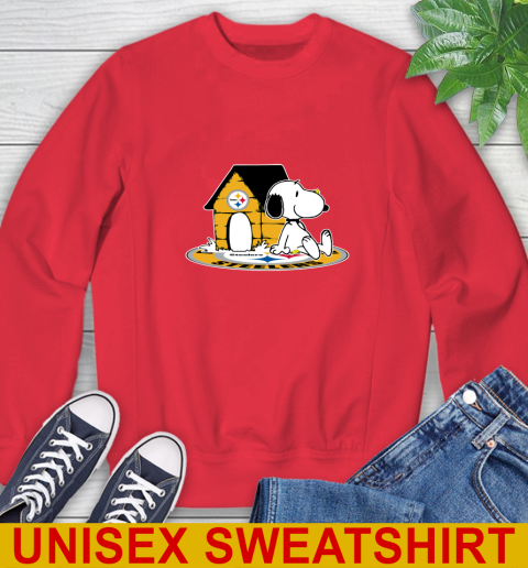 NFL Football Pittsburgh Steelers Snoopy The Peanuts Movie Shirt Sweatshirt 10