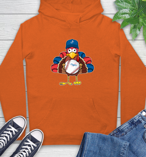 Los Angeles Dodgers Turkey thanksgiving Hoodie 5