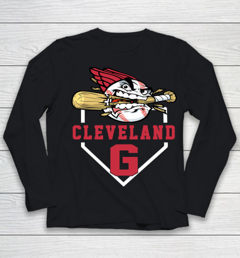 Cleveland Guardians shirt New Team Baseball fan Angey Ball Youth Long Sleeve