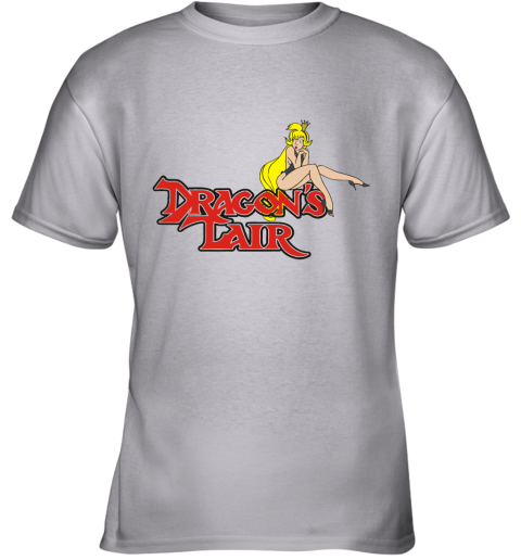 qzjo dragons lair daphne baseball shirts youth t shirt 26 front sport grey