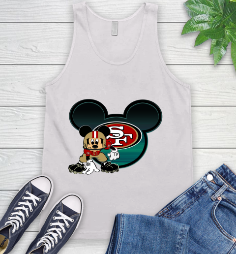 NFL San Francisco 49ers Mickey Mouse Disney Football T Shirt Tank Top
