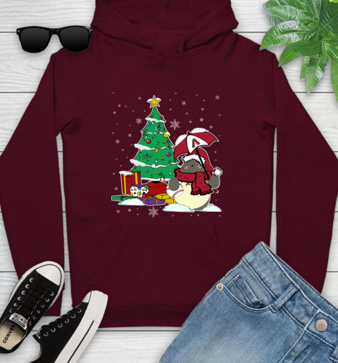 Arizona Diamondbacks MLB Baseball Cute Tonari No Totoro Christmas Sports Youth Hoodie 7