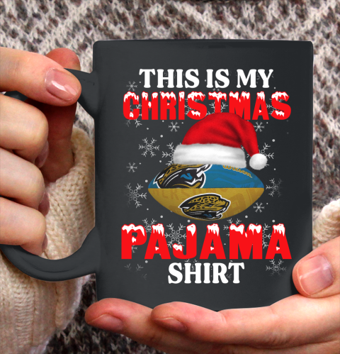 Jacksonville Jaguars This Is My Christmas Pajama Shirt NFL Ceramic Mug 11oz