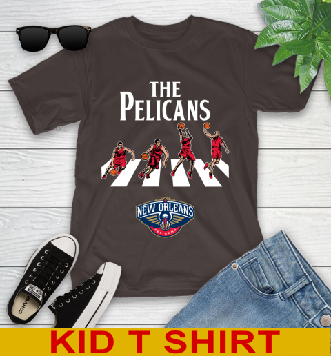 NBA Basketball New Orleans Pelicans The Beatles Rock Band Shirt Youth T-Shirt 6