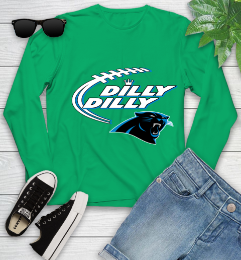 NFL Carolina Panthers Dilly Dilly Football Sports Youth Long Sleeve 6