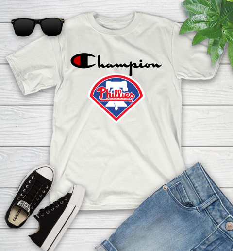 MLB Baseball Philadelphia Phillies Champion Shirt Youth T-Shirt