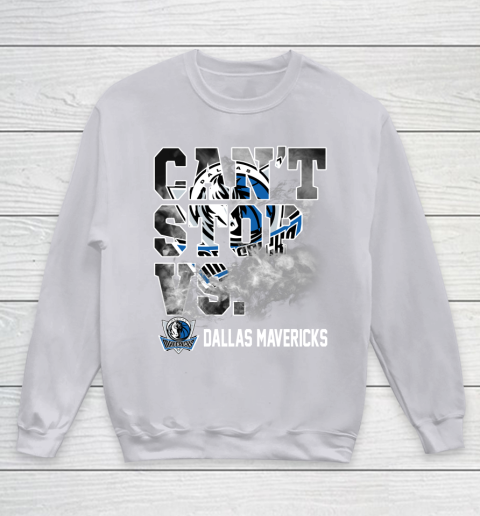 NBA Dallas Mavericks Basketball Can't Stop Vs Youth Sweatshirt 3