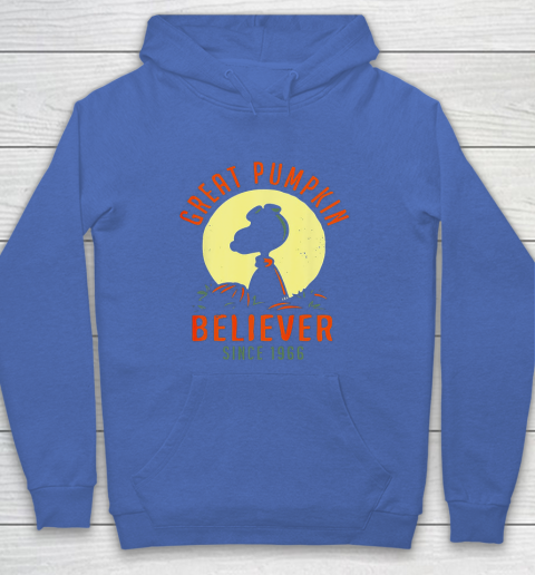 Peanuts Great Pumpkin believer since 1966 Halloween Hoodie 6
