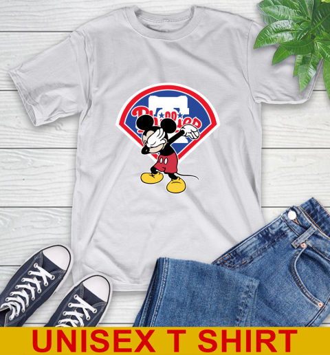 Philadelphia Phillies MLB Baseball Dabbing Mickey Disney Sports T-Shirt 12