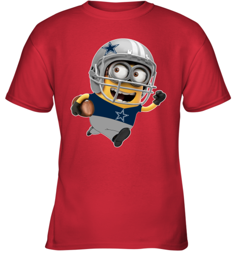 NFL Dallas Cowboys Minions Disney Football Sports T-Shirt