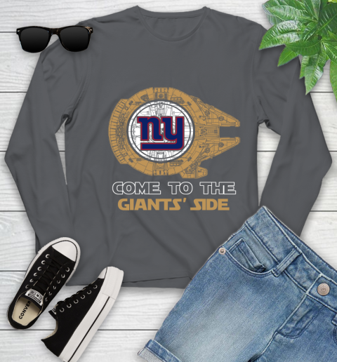 NFL Come To The New York Giants Wars Football Sports Youth Long Sleeve 9