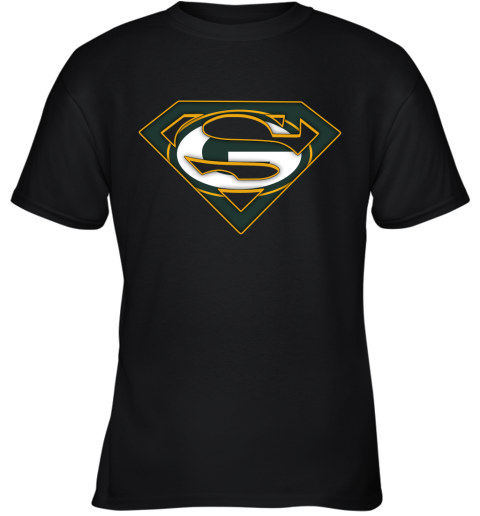 We Are Undefeatable The Green Bay Packers x Superman NFL Youth T-Shirt