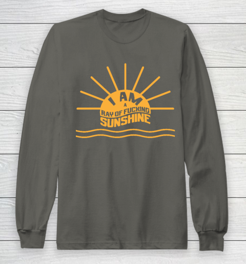 I am a Ray of fucking Sunshine Long Sleeve T-Shirt 5