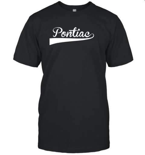 PONTIAC Baseball Styled Jersey Shirt Softball Unisex Jersey Tee