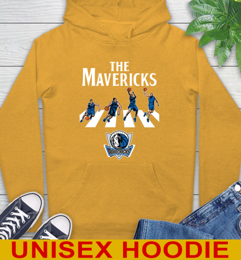 NBA Basketball Dallas Mavericks The Beatles Rock Band Shirt Hoodie - Image 3