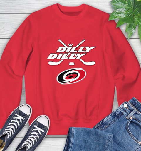 NHL Carolina Hurricanes Dilly Dilly Hockey Sports Sweatshirt 10
