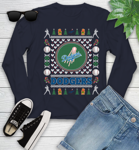 Los Angeles Dodgers Merry Christmas MLB Baseball Loyal Fan Ugly Shirt 125