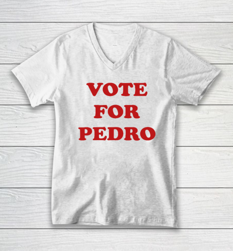 Vote for Pedro V-Neck T-Shirt